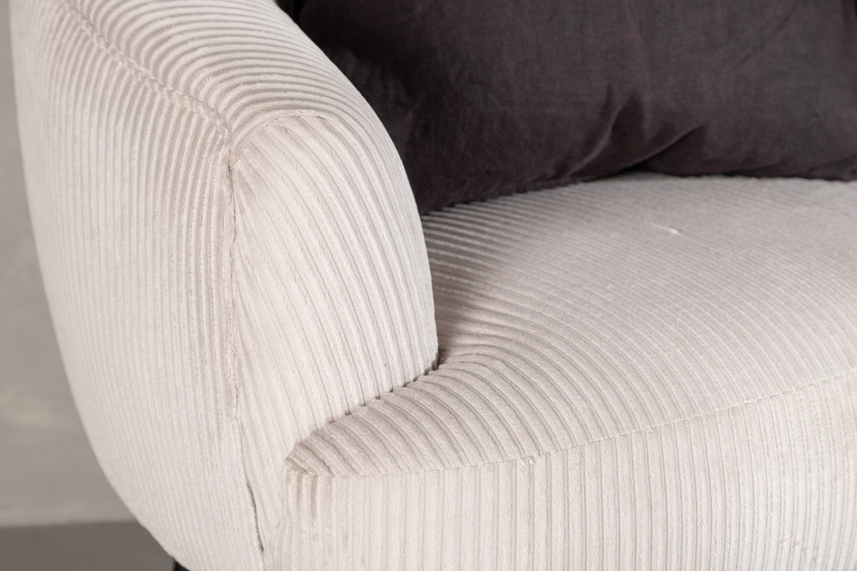 Derry fåtölj, beige manchester