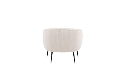 Derry fåtölj, beige manchester