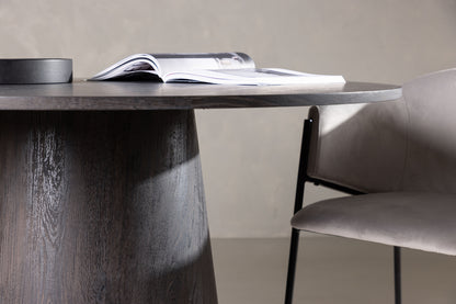 Lanzo matbord ⌀120, mocka