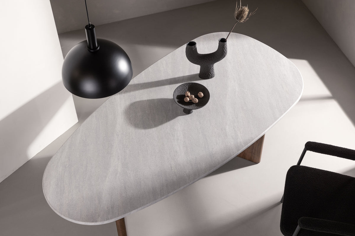 Grönvik matbord, ljusgrå