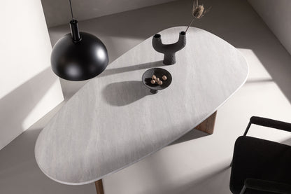 Grönvik matbord, ljusgrå