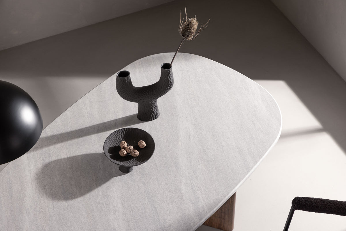 Grönvik matbord, ljusgrå