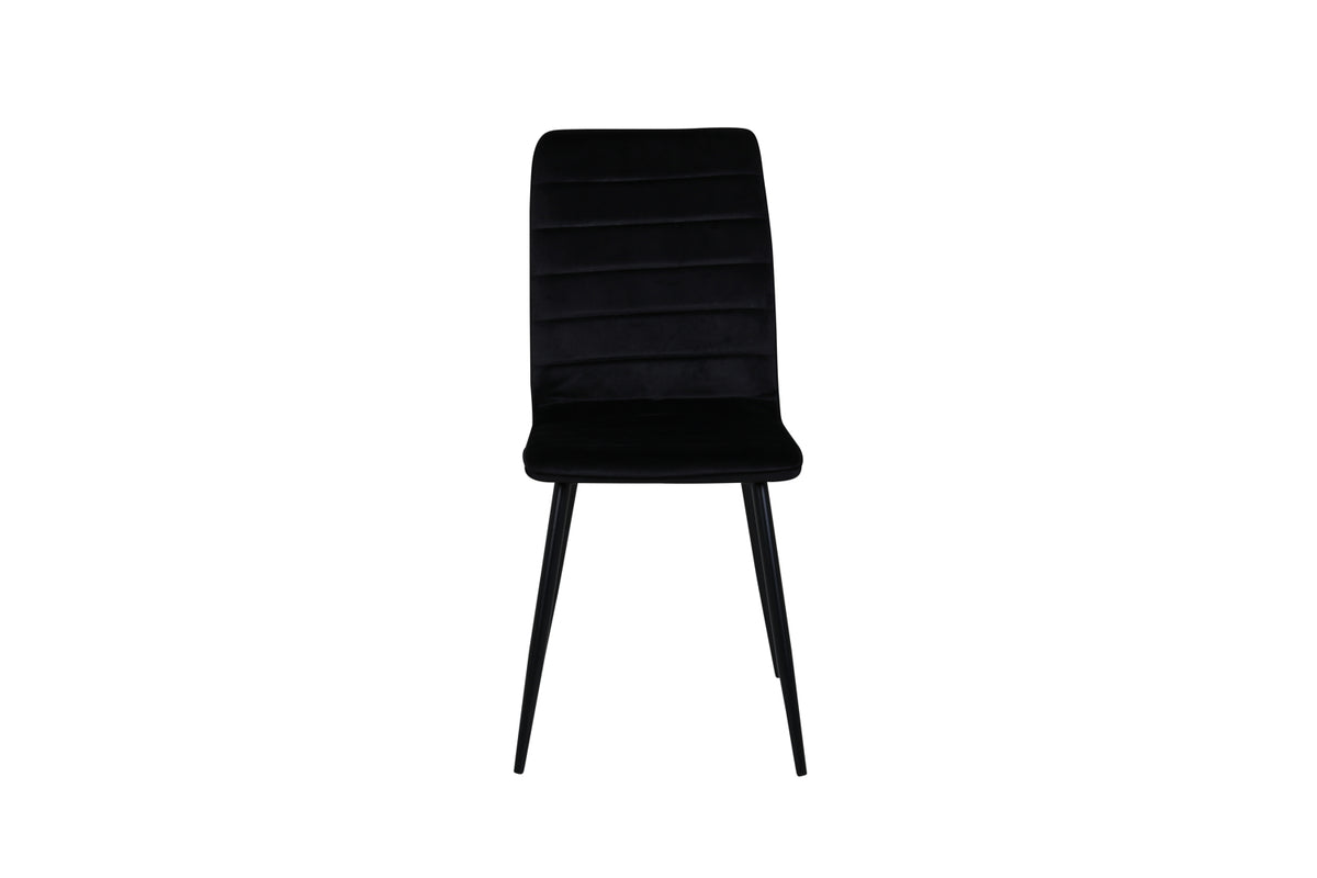 Windu matstol x2, svart
