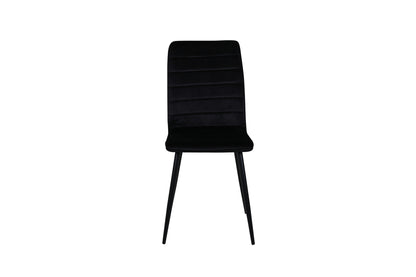 Windu matstol x2, svart