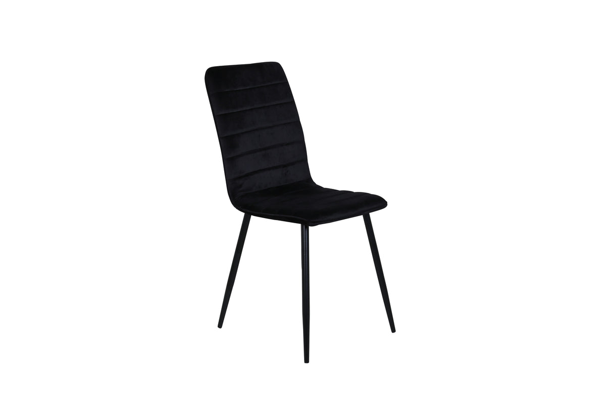 Windu matstol x2, svart