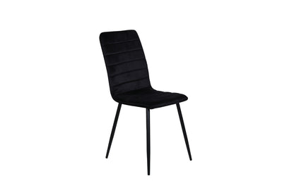 Windu matstol x2, svart