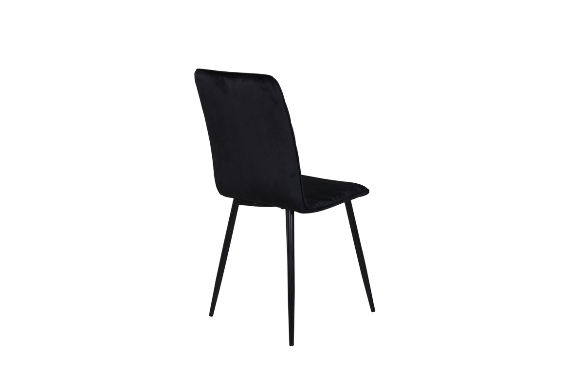 Windu matstol x2, svart