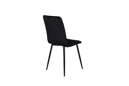 Windu matstol x2, svart