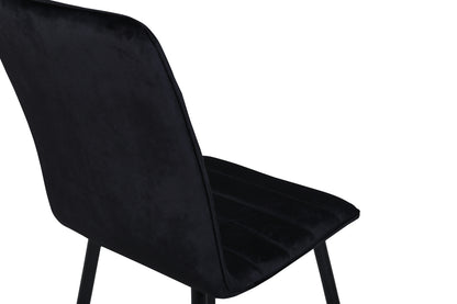 Windu matstol x2, svart