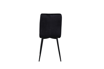 Windu matstol x2, svart