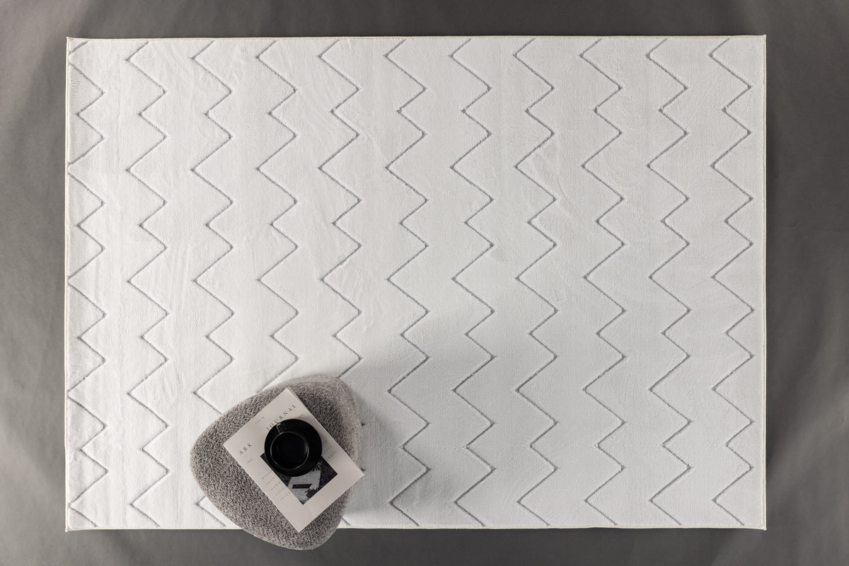 Fia matta 230 x 160, vit