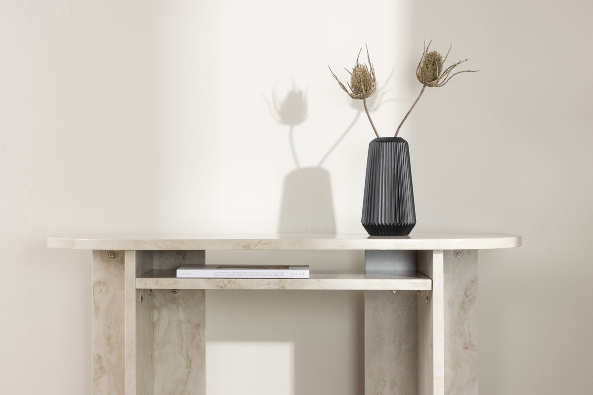 Ålesund sidobord, marmorlook