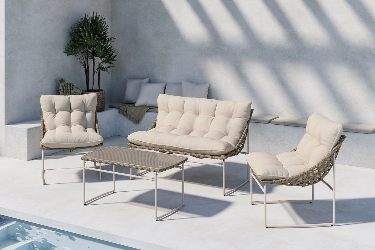 Tina soffgrupp, beige