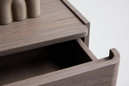 Noble byrå, mocka 100x55x35