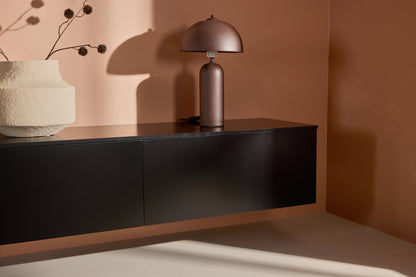 Frihamn byrå, svart 160x45x35