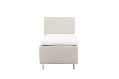 Mesa enkelsäng 90x200, beige