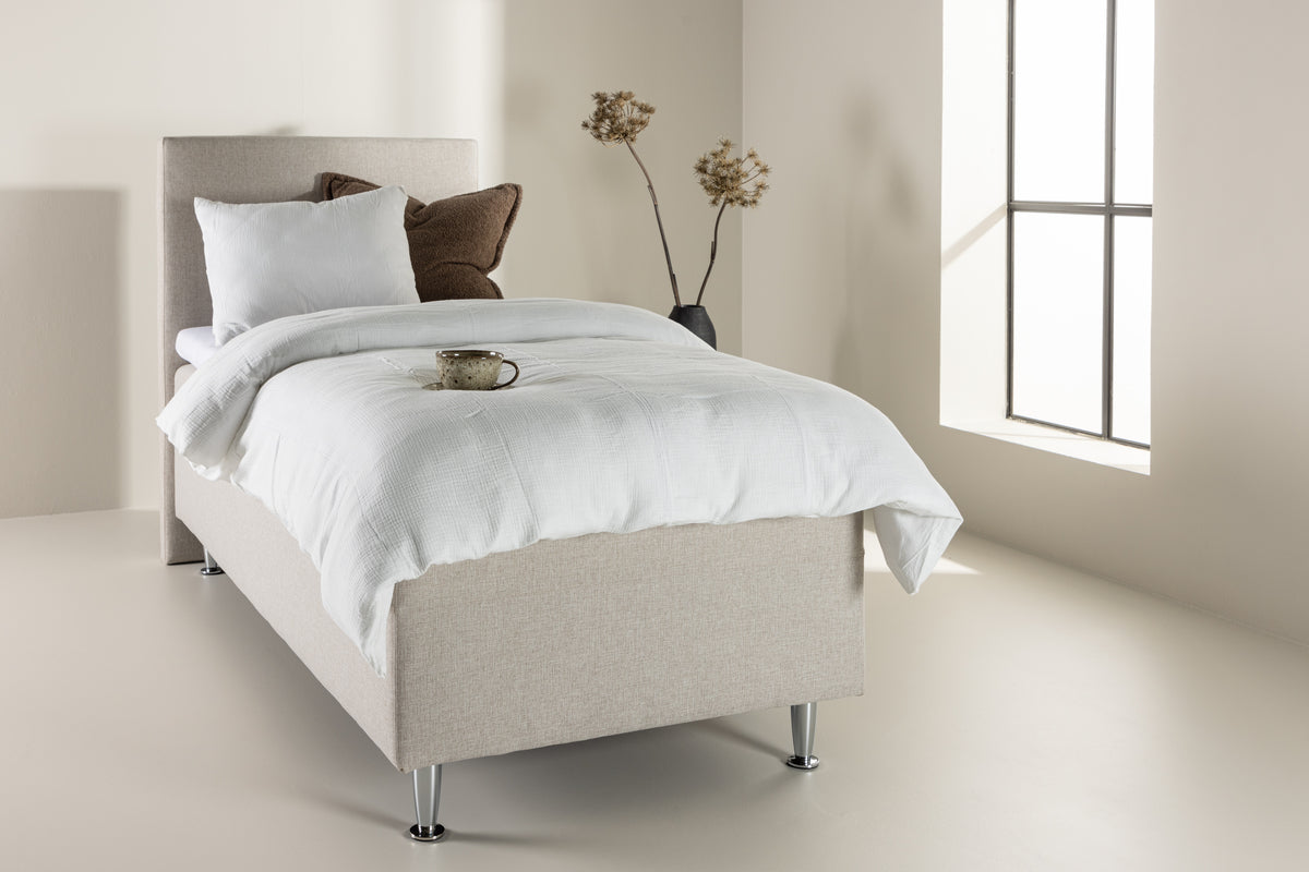 Mesa enkelsäng 90x200, beige