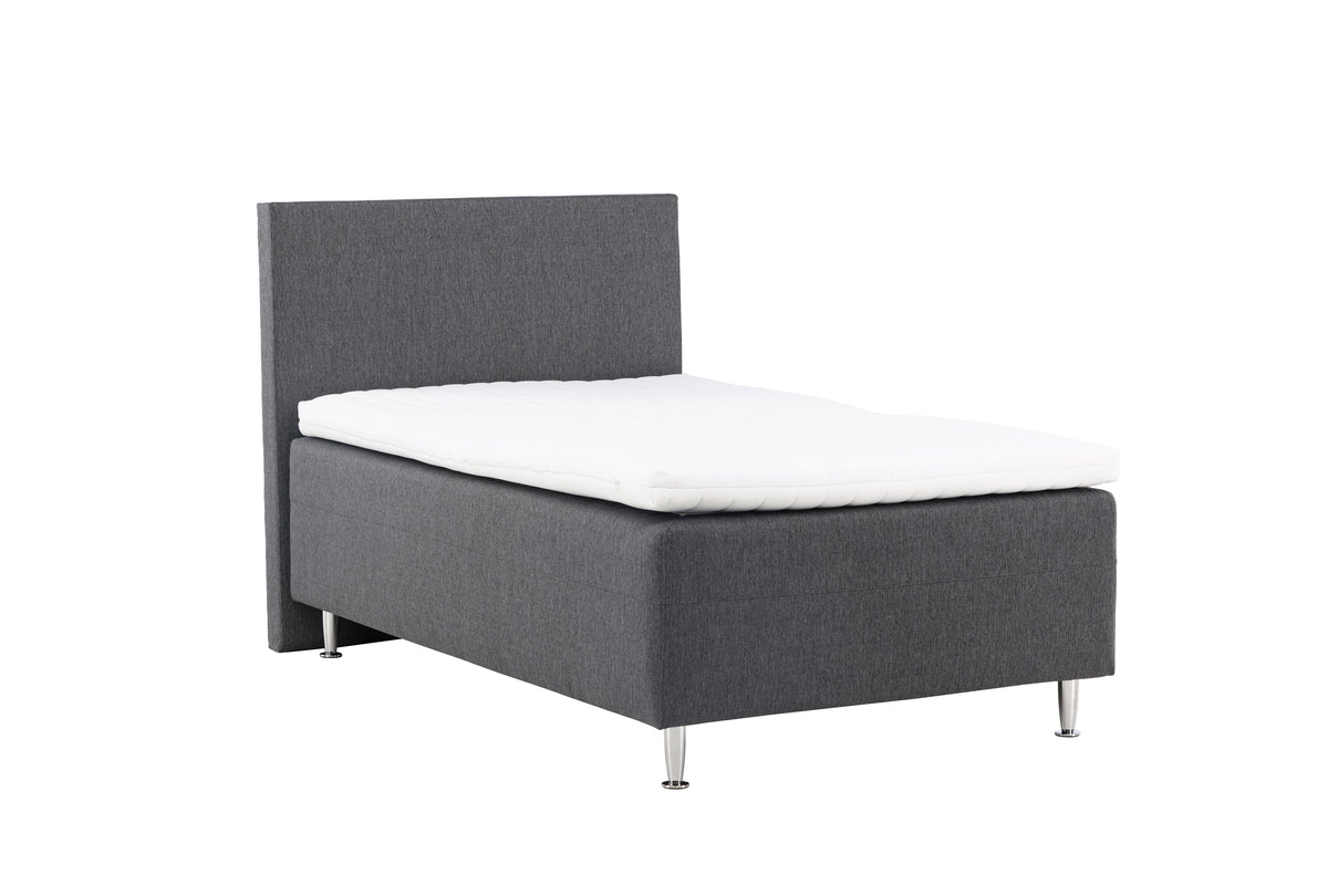 Mesa enkelsäng 120x200, mörkgrå