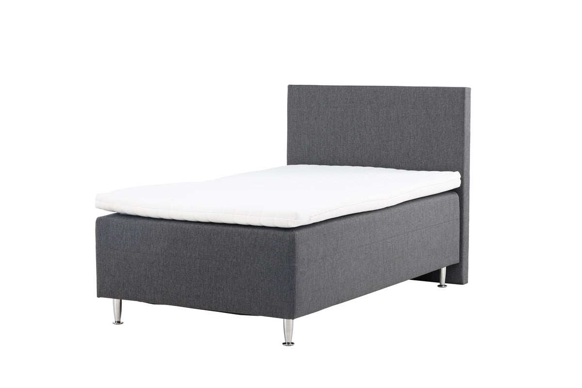 Mesa enkelsäng 120x200, mörkgrå