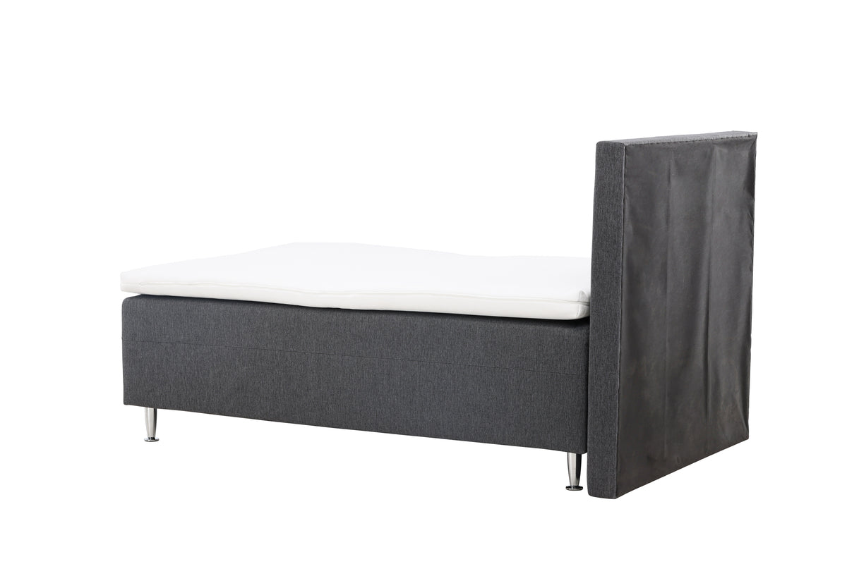 Mesa enkelsäng 120x200, mörkgrå
