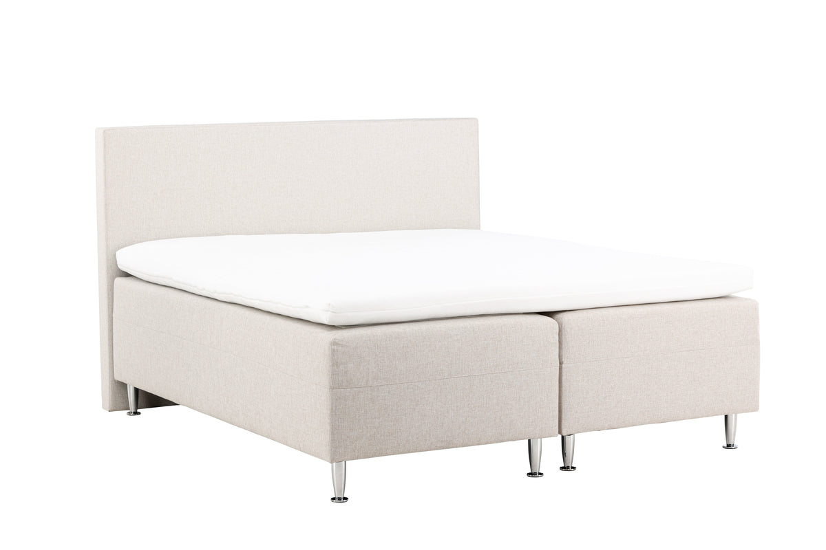 Mesa dubbelsäng 180x200, beige