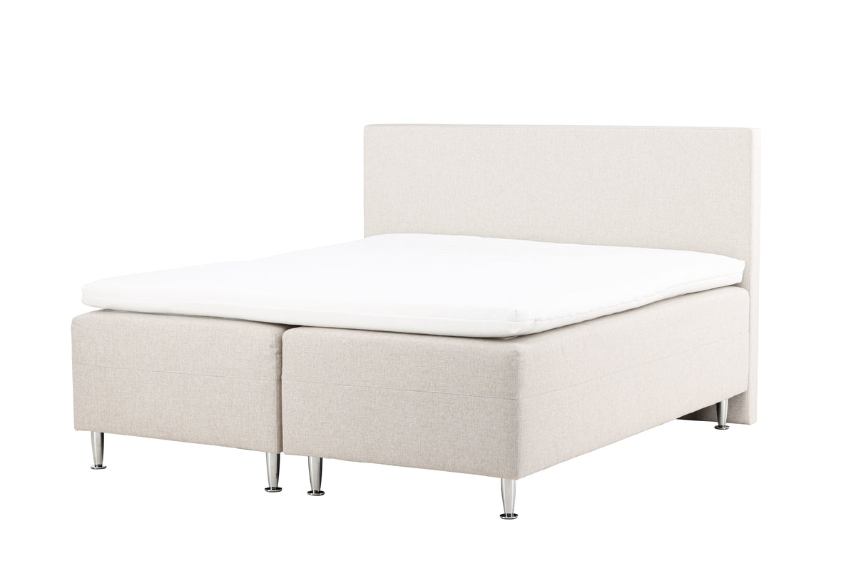 Mesa dubbelsäng 180x200, beige