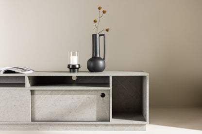 Girona tv-bänk, grå