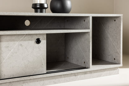 Girona tv-bänk, grå