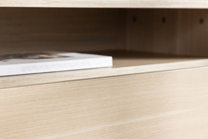 Navarra tv-bänk, vitputsad