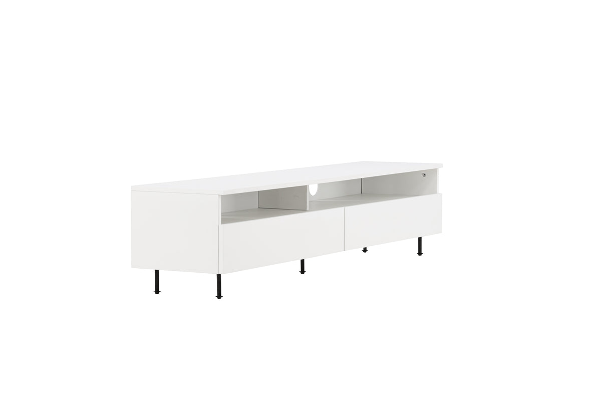 Navarra tv-bänk, vit