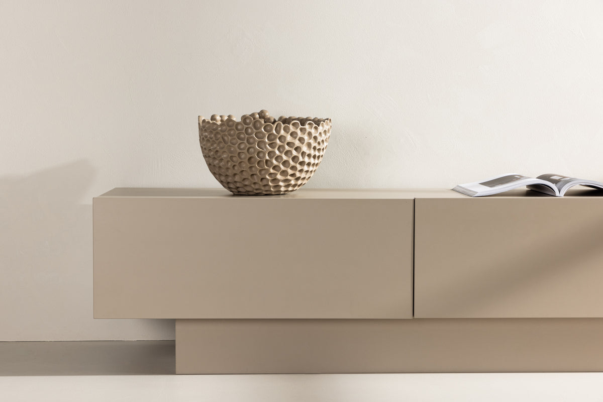 Cuenca tv-bänkar, beige