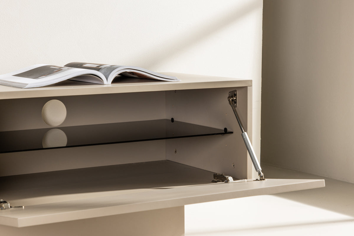 Cuenca tv-bänkar, beige