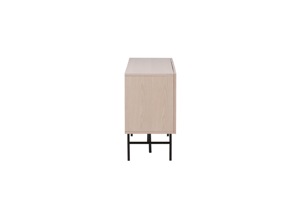 Björkön skåp, vitputsad 75x150x42