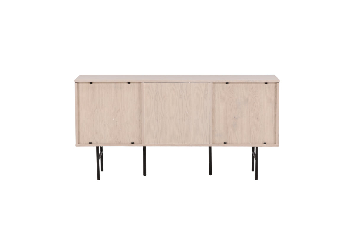 Björkön skåp, vitputsad 75x150x42