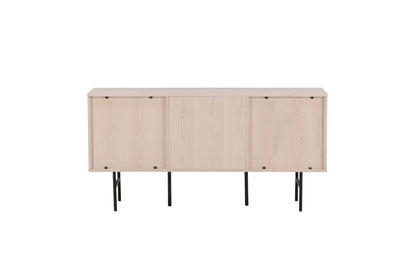 Björkön skåp, vitputsad 75x150x42