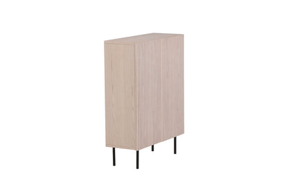 Björkön skåp, vitputsad 103x80x30