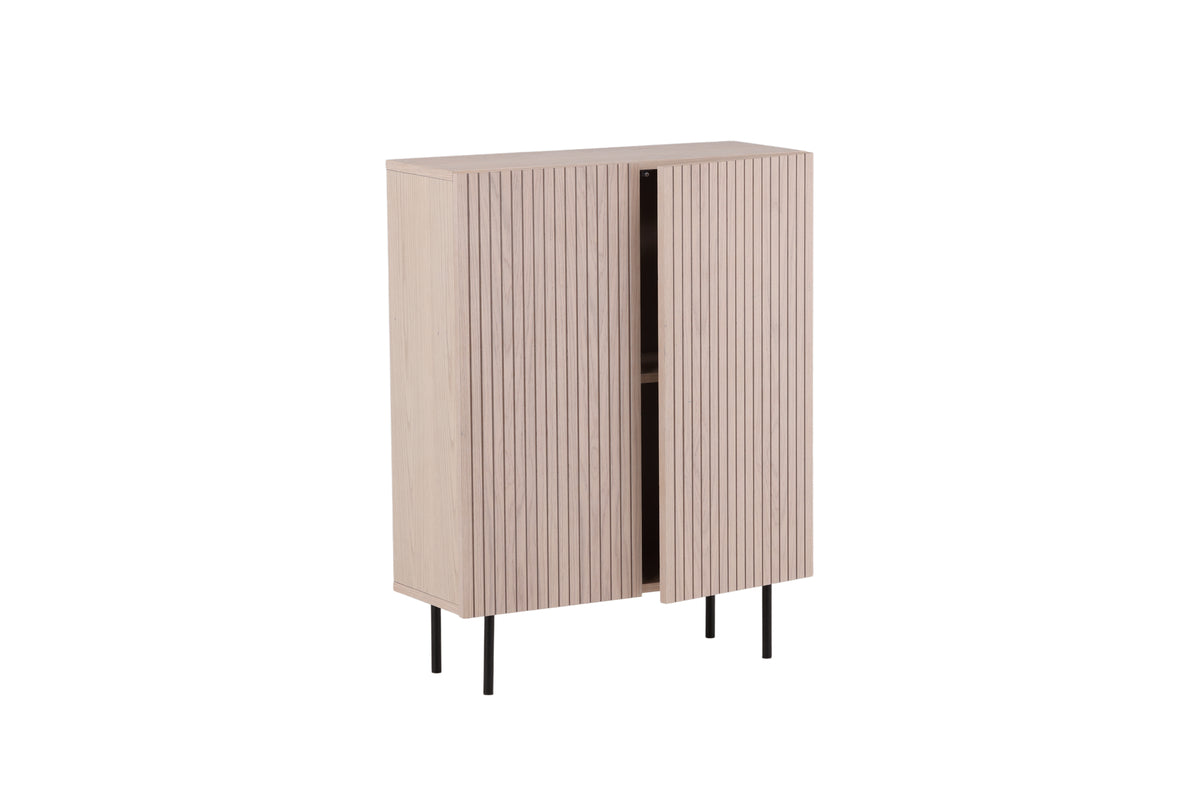 Björkön skåp, vitputsad 103x80x30