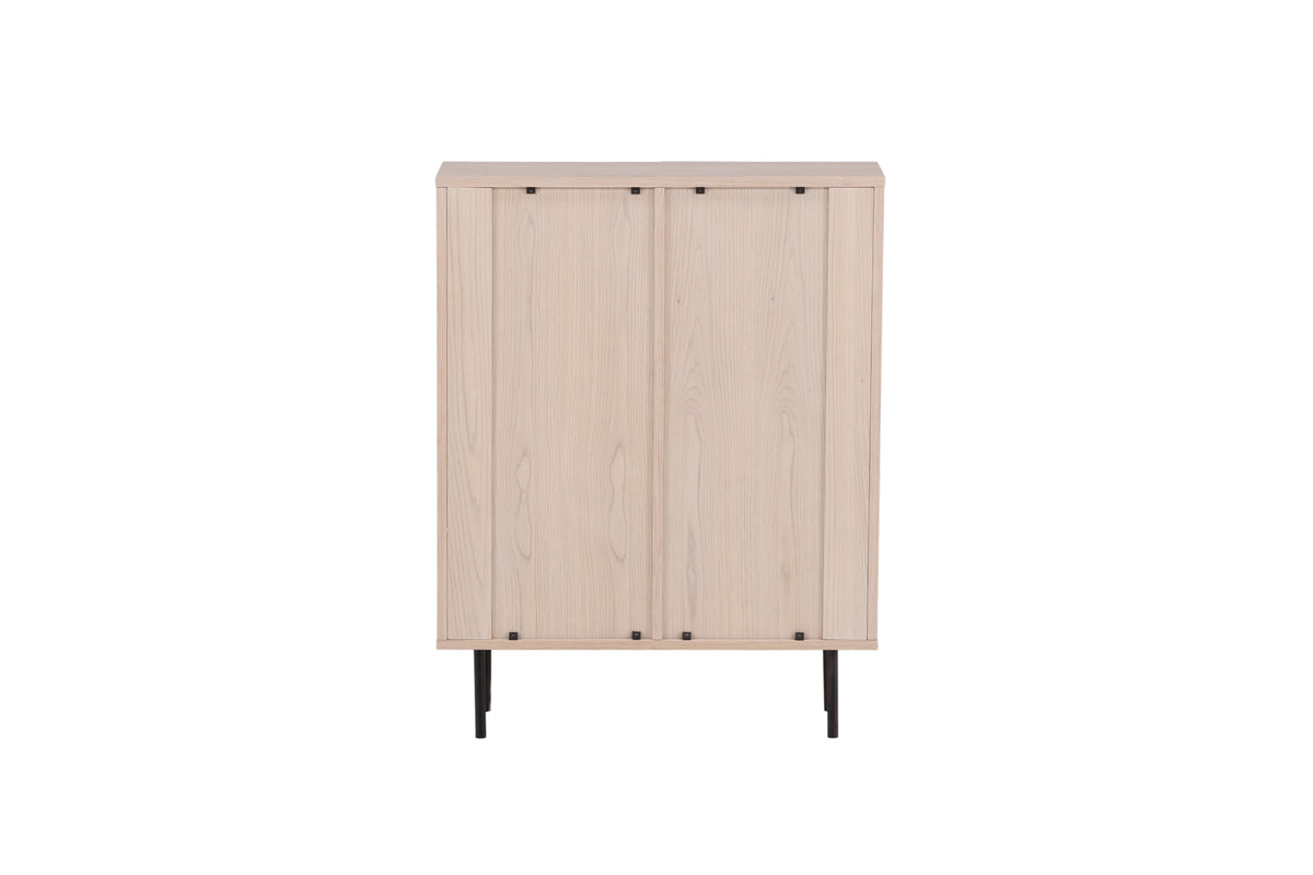 Björkön skåp, vitputsad 103x80x30
