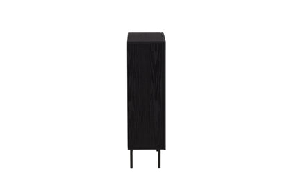 Björkön skåp, svart 103x80x30