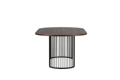 Hamneskär matbord, valnöt