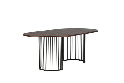 Hamneskär matbord, valnöt