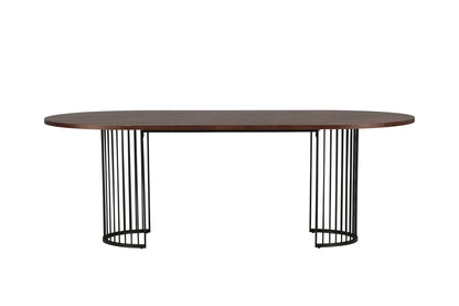 Hamneskär matbord, valnöt