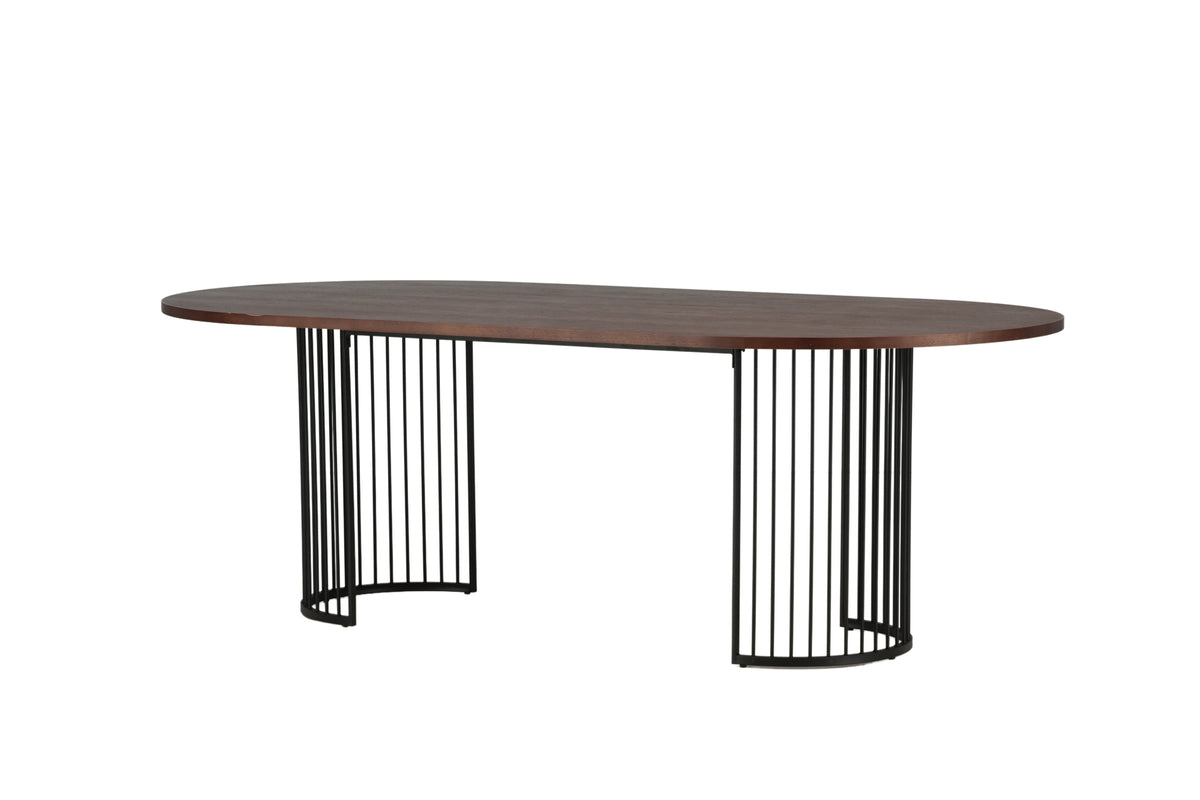 Hamneskär matbord, valnöt