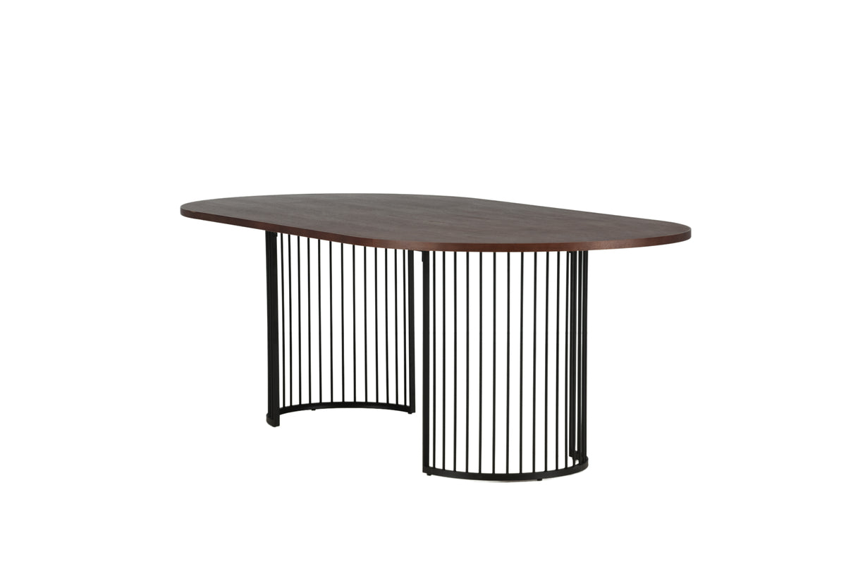 Hamneskär matbord, valnöt