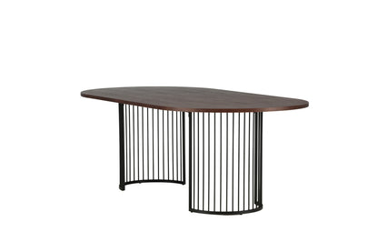 Hamneskär matbord, valnöt