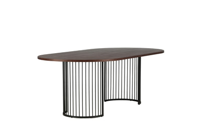 Hamneskär matbord, valnöt