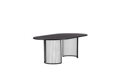 Hamneskär matbord, svart