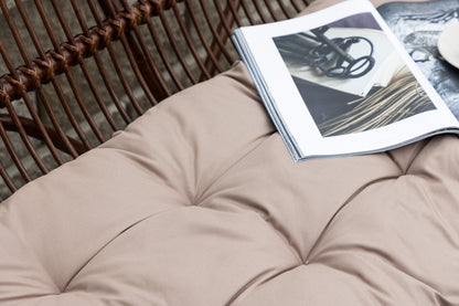 Nella 2-sitssoffa, mörk valnöt