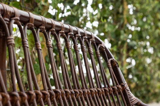 Nella 2-sitssoffa, mörk valnöt