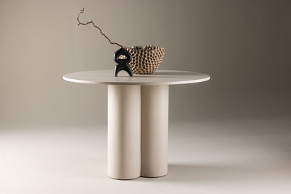 Olivia matbord, beige